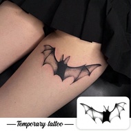 1 Sheet Of Halloween Waterproof And Sweatproof Temporary Tattoo Stickers Flying Little Bat Halloween