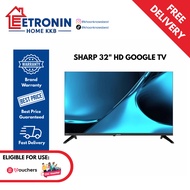 SHARP 32” HD Google TV 2T-C32GH3000X