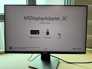 Dell P2419H 24吋螢幕 + Microsoft 無線顯示轉接器
