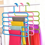 5 Layers Hanger Towel Pants Holder  5 Layers Hanger High Quality Thick Plastic Boutique Solid Clothes Penyakut Baju  Tud