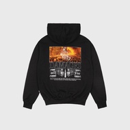 Epidemic Pullover Hoodie 330 Gsm Damages Black
