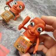 GANTUNGAN Tung Tung Sahur Keychain Toy Press Buttons Tung Tung Sahur Sound Keychain