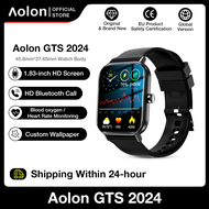 AITO × Aolon 2024 Smartwatch NEW GTS pria dan wanita terbaru 2024 anti air jam tangan olahraga IP67 