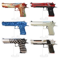 Standee CS2 CSGO Gun Model Desert Eagle Deagle Skin Kumicho Dragon Naga Pilot Mica Study Desk Decora