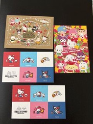 Sanrio characters postcard