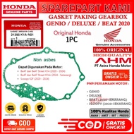PAKING GASKET MISSION CASE BLOCK AXLE GEARBOX RATIO TRANSMISSION GENIO BEAT STREET DELUXE SCOOPY LED