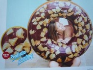 玩樂生活 美國 INTEX56262 花生巧克力甜甜圈 充氣游泳圈 戲水浮圈 超逼真 溫泉可以用 附修補片