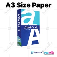 A3 Paper IK/PaperOne/Double A –Copier & Printing Paper A3 Kertas 70gsm/75gsm/80gsm (500s) -1 Ream