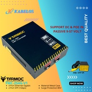 Gigabit 4 Port Switch + 2 SFP Uplink POE | Unmanaged 4 Port Hub Switch