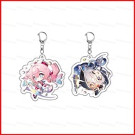 SQ1 Honkai: Star Rail Acrylic Keychain Cipher Pendant Hyacinthia Bags Accessories Game Anime Periphe