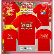 T-shirt CNY Binh Ngo 2026, t-shirt familyCNY CNY 2026 year of the horse, t-shirt CNY 2026, thick and