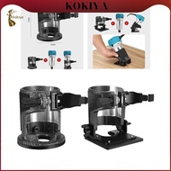 [kokiya] Protective Trimmer Router Transparent Base Woodworking Trimmer Router Base
