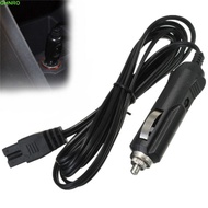 GHNRO Mini Fridge Lead Plug Wire, Replacement Wire 2m Car Refrigerator Lead Cable, Power Cord 2 Pin 