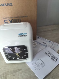 AMANO EX3500N 電子打卡鐘