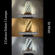 Led Bulb Fitting E14 and E27 Corn Lamp Bulb 16 Watt 3 Colors