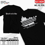 Proud To T-shirt BlueBe - Men's T-shirt Casual FootballWanita