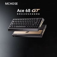 AJAZZ | คีย์บอร์ดแมคคานิคอล MCHOSE Ace 68 GT แกนแม่เหล็ก โครงอะลูมิเนียมเต็มตัว สำหรับเล่นเกมพีซี อี