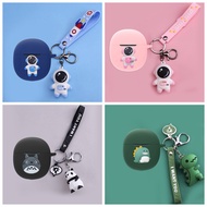 Cartoon Astronaut Case for Bose QuietComfort Earbuds II Case Cute Animal Silicone Earphones Cover for Bose Earbuds 2  Fundas