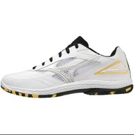 【💥日本直送】Mizuno Wave Drive 9 輕盈 乒乓球 運動鞋 柔軟 波鞋 鞋 男女適用 白色 x 黑色 x 黃色