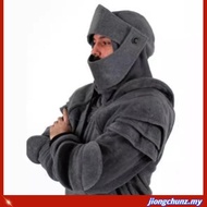 medieval vintage warrior soldier knight mask armor knee hoody Cosplay costume hoodies
