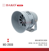 DAKO ไซเรนมอเตอร์ขนาดเล็ก 116db MS-290B