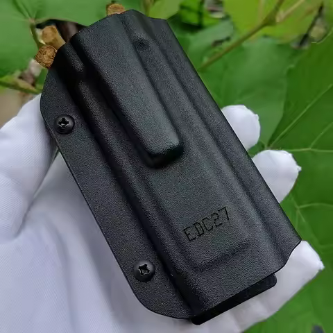 Flashlight Kydex Sheath Scabbard K-Sheath with Belt Clip for NITECORE EDC29/EDC27UHi/EDC25 Flashligh