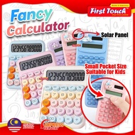 Colorful Electronic Calculator 12 Digits Morandi Color Calculator Cute Cartoon Calculator 8 Digits L