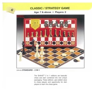 (SPM 88) SHAHS STANDARD 2 IN 1 STRATEGY GAME