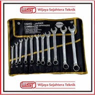Osho japan Ring Spanner Set 11 pcs 8-24 mm ring spanner set 11 pcs osho