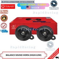 RXZ (ALL MODEL)&lt;&lt; TOKAHI BALANCE SOUND HORN HIGH/LOW MOTORCYCLE OEM STANDARD MOTOR UNIVERSAL UNI YAMAHA RX-Z RXZ135 135