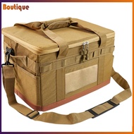 30L Camping Cookware Organizer Large Capacity Camping Tool Tote Bag Collapsible Multifunctional Util