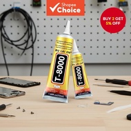 T8000 All-in-One Adhesive | GAM Phone Screen LCD Back Cover DIY Black Glue for Repair  T8000 Pelekat
