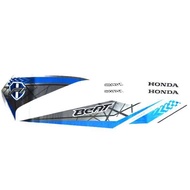 Sticker Body Kanan White BeAT eSP K81 871X0K81N00ZER
