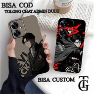 PREMIUM SILICONE CASE ANIME MOTIF AOT LEVI ACKERMAN ATTACK ON TITAN FOR SAMSUNG A24 A34 A01 A02 A03 