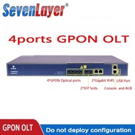 VSOL V1600G0 GPON OLT 4PON ports 4 PON SFP ports GPON OLT uplink compatible ONU ONT 1G 10G