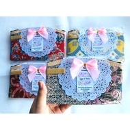 Souvenir pouch batik 16x10cm batik Wallet Wedding souvenir Packaging Ribbon