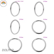 RD [dolitycbMY] Marine 304 Stainless Steel O Rings 25mm to 50mm Diameter 3mm to 9mm Thickness