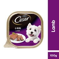 Cesar Wet Adult Dog Food Lamb 100g