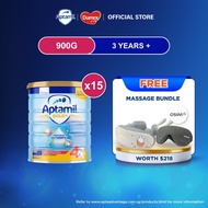 [Bundle of 15] Aptamil Gold+ Stage 4 Growing Up Milk (900g)