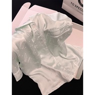 High-End Ice Silk Pajamas - Multi-Season Women's Set with Outfit Potential