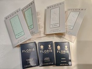 BVLGARI & FLORIS 香水試用裝