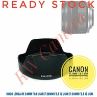 Hood EW65B Canon RF 24mm 35mm F1.8 IS STM EF 24mm f/2.8 IS USM EF 28mm f/2.8 IS USM 35 mm EW-65B EOS