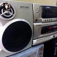 POLYTRON MEGA POWER Radio/Tape Recorder MP-8200KE Normal (baca deskripsi).