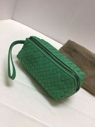 BOTTEGA VENETA 真皮編織化妝包 BV手拿包