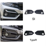 Honda Civic FC TYPE R / SI FK7 Bumper Garnish Cover Front / Rear (No Paint) untuk CONVERT BUMPER SAH