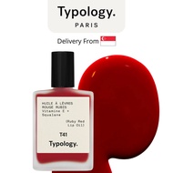 Typology Tinted Lip Oil in Ruby Red