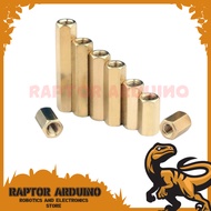 Brass Spacer FF M3x6 hexagonal Screw M3 Height 6mm 6 mm 0.6cm 0.6 cm