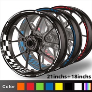 Motorcycle Wheel Sticker Hub Reflective