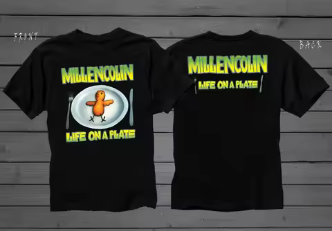 New D T G Printed Shirt Millencolin Life On A Plate Size S M L Xl 2 3 4 5 6 7Xl