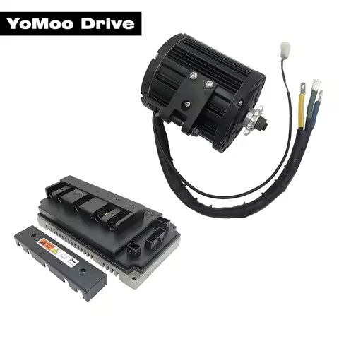QS138 4KW Peak 13KW 90H 72V 100kmh Mid Drive PMSM Motor with VOTOL EM-150 DC 160A Controller for Ele